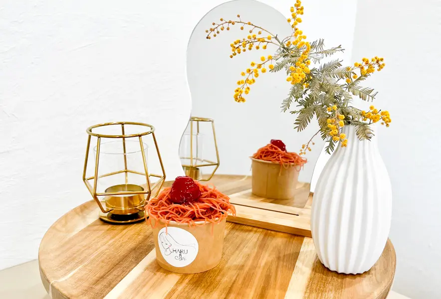 田川】一年中あまおうスイーツが食べられる♪ HARU CAFEのあまおう