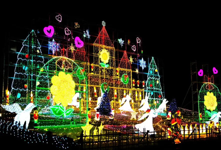 大任】11月23日（土）に「道の駅おおとう桜街道イルミネーション」の